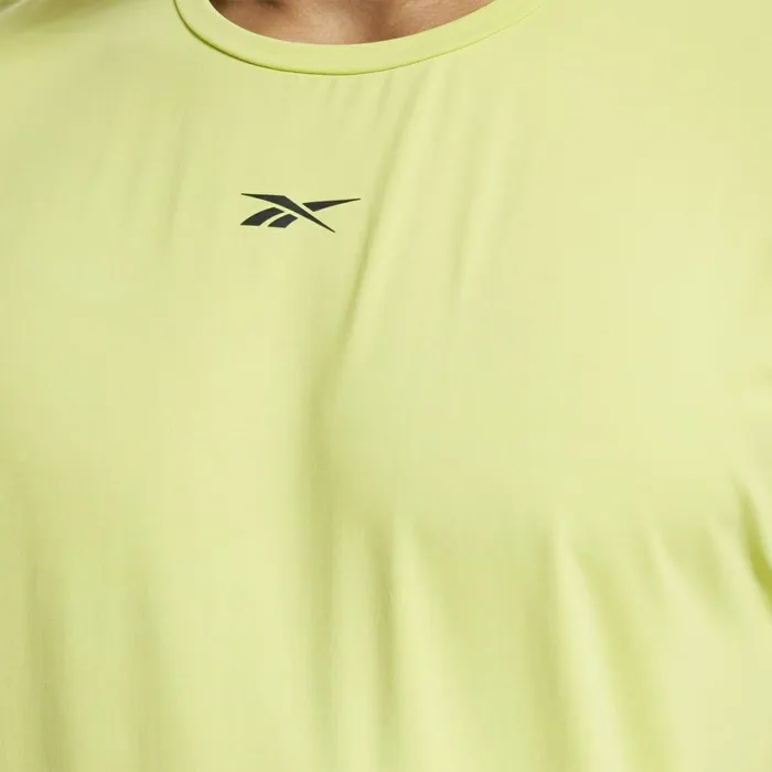 TShirts and Graphic Tees Mens Reebok ACTIVCHILL Move Tee Chartreuse