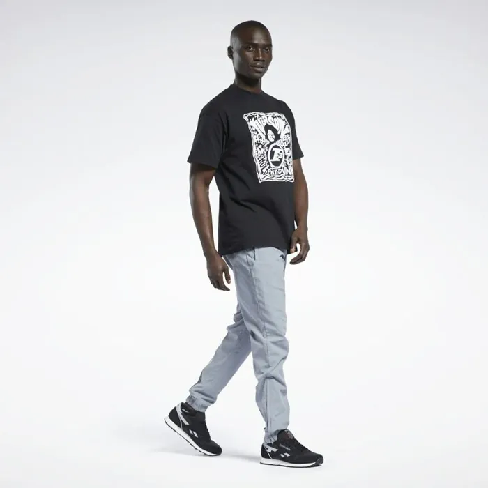 TShirts and Graphic Tees Mens Reebok Allen Iverson Hold My Own Graffiti Crew Multi