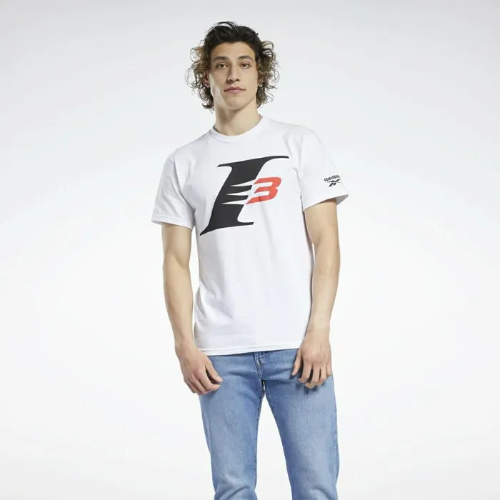 TShirts and Graphic Tees Mens Reebok Allen Iverson I3 3I Logo TShirt Multi