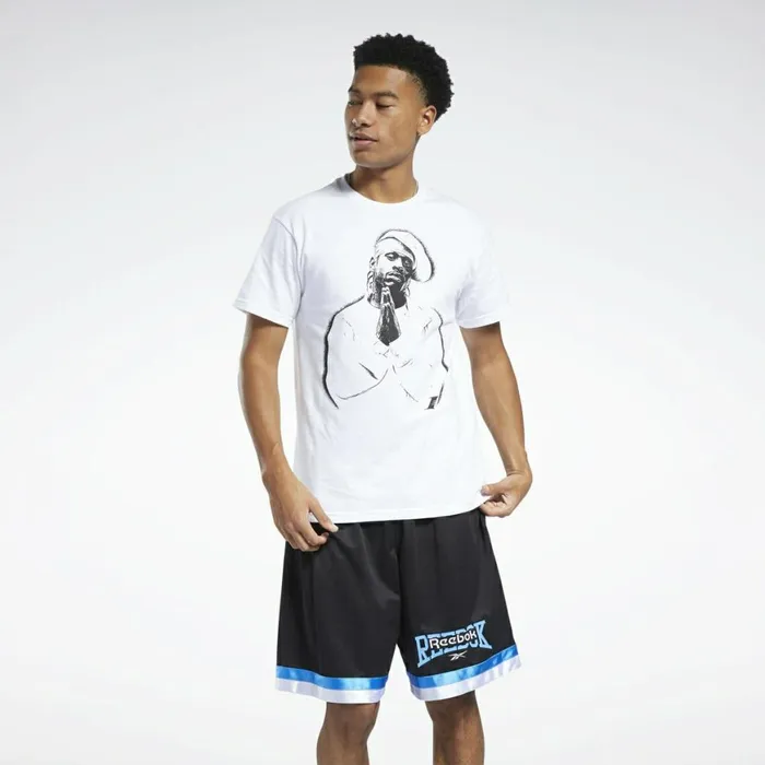TShirts and Graphic Tees Mens Reebok Allen Iverson Icon Praying Hands TShirt Multi