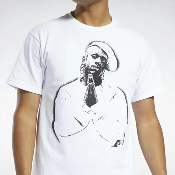 TShirts and Graphic Tees Mens Reebok Allen Iverson Icon Praying Hands TShirt Multi