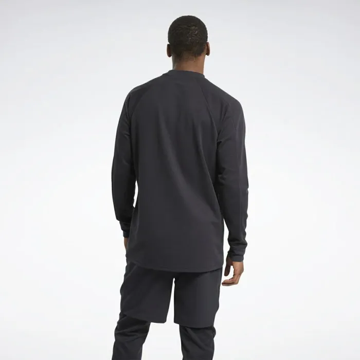 TShirts and Graphic Tees Mens Reebok Edgeworks Long Sleeve Tee Black