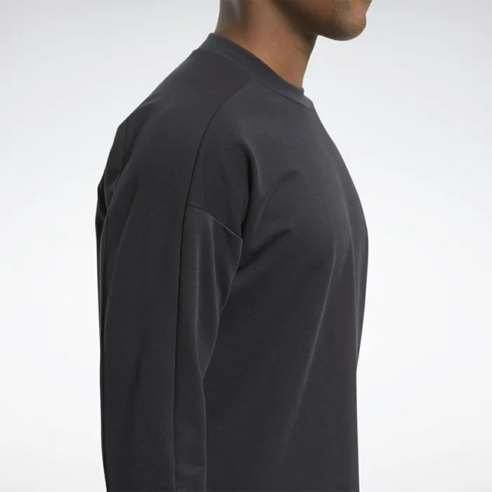 TShirts and Graphic Tees Mens Reebok Edgeworks Long Sleeve Tee Black