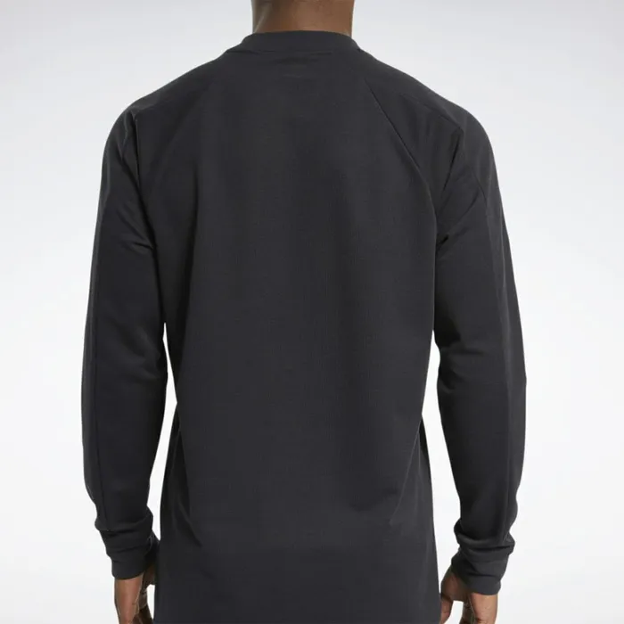 TShirts and Graphic Tees Mens Reebok Edgeworks Long Sleeve Tee Black