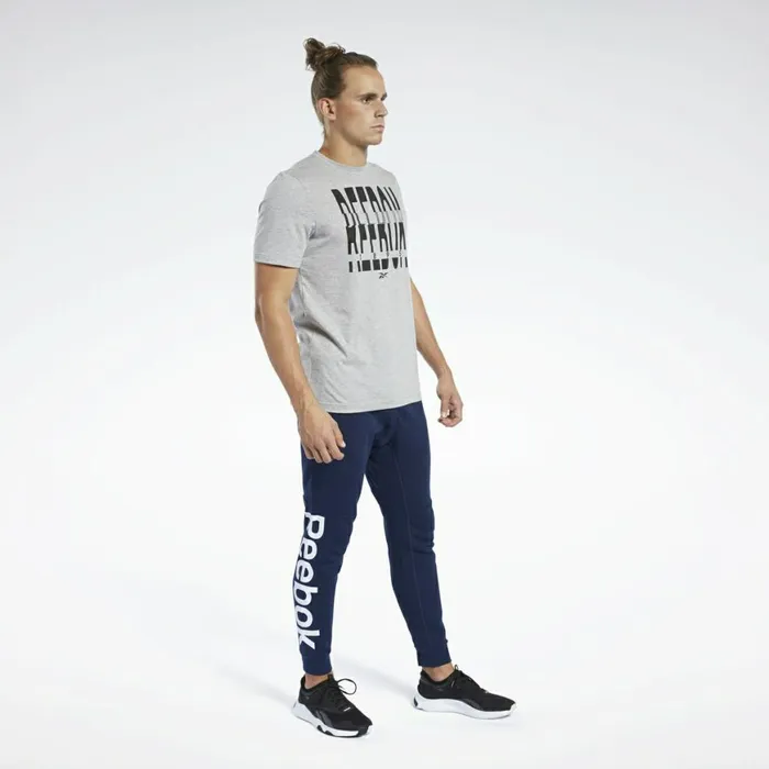 TShirts and Graphic Tees Mens Reebok Graphic Series 1895 Crew Tee Medium Grey Heather