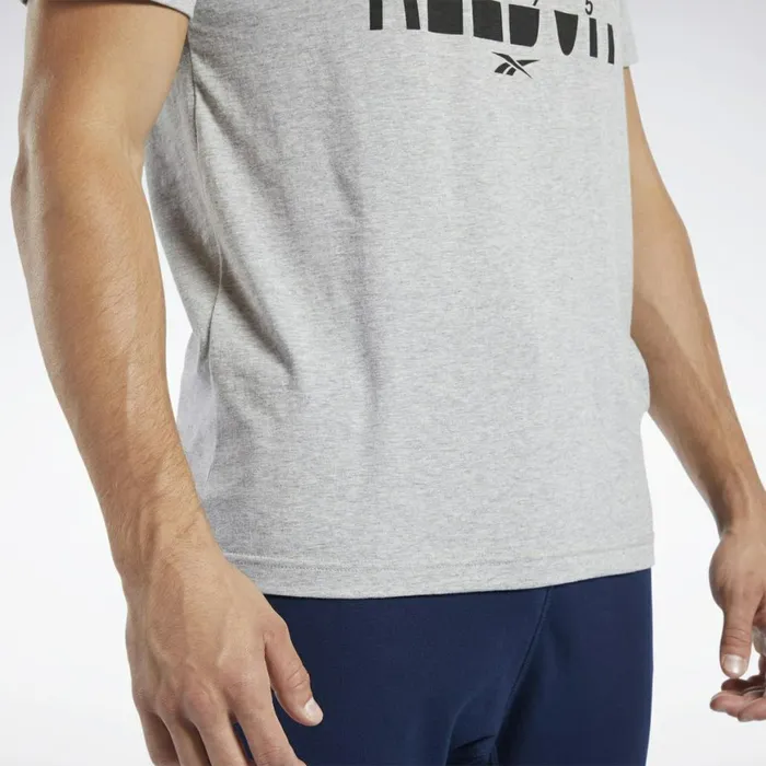 TShirts and Graphic Tees Mens Reebok Graphic Series 1895 Crew Tee Medium Grey Heather