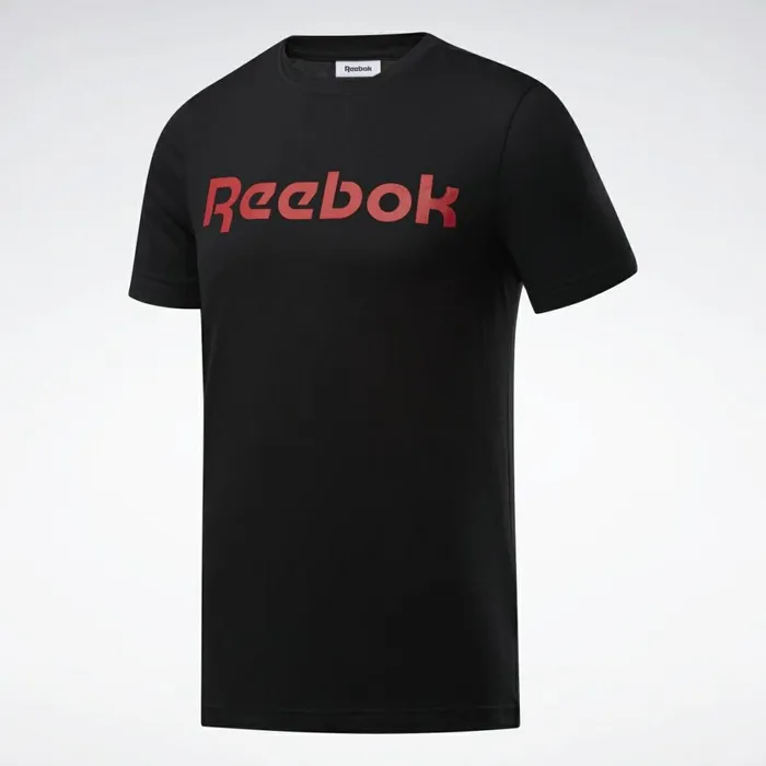 TShirts and Graphic Tees Mens Reebok Graphic Series Linear Logo Tee Black