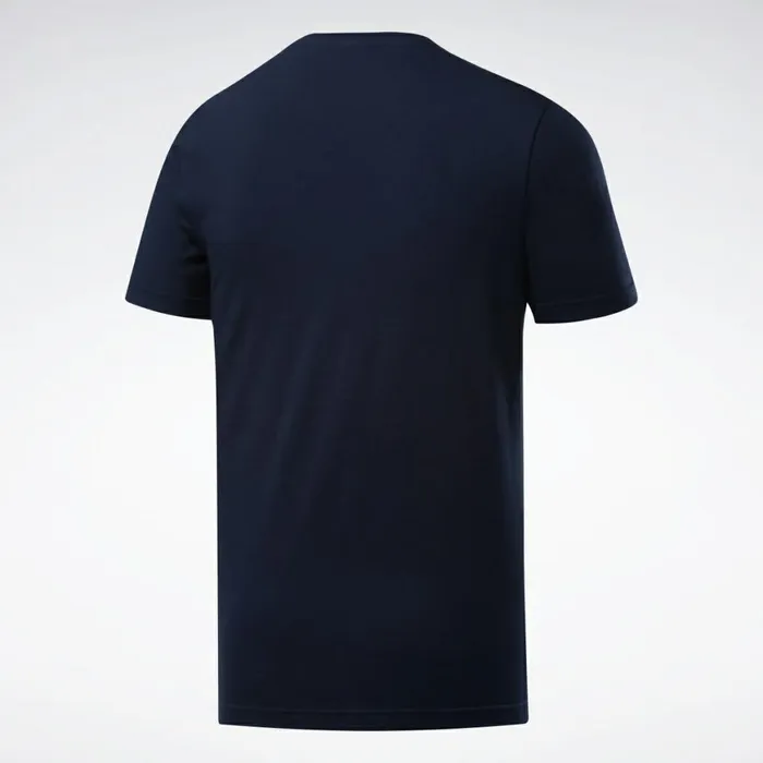 TShirts and Graphic Tees Mens Reebok Graphic Series Linear Logo Tee Faux Indigo