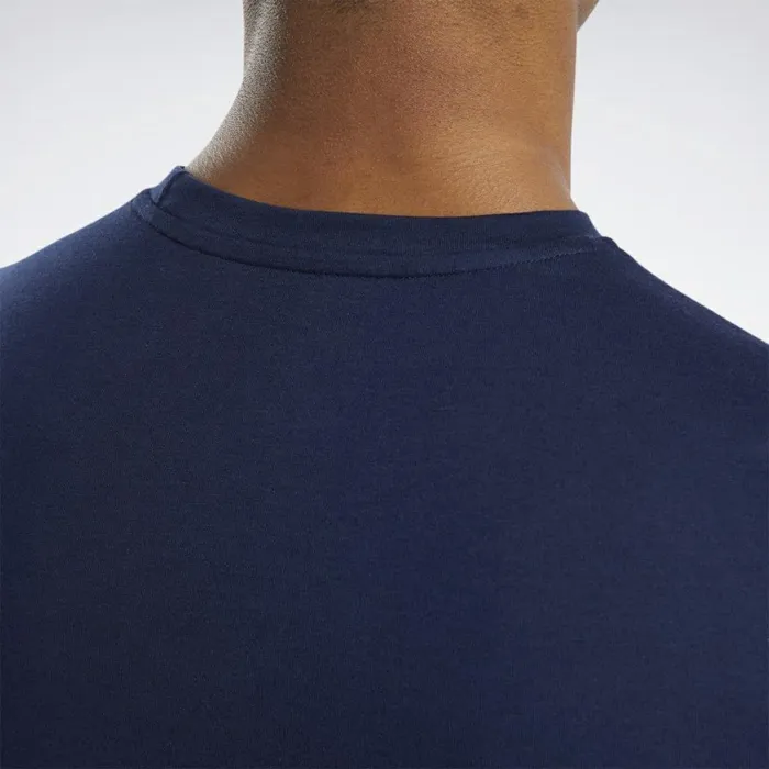 TShirts and Graphic Tees Mens Reebok Graphic Series Linear Logo Tee Vector Navy