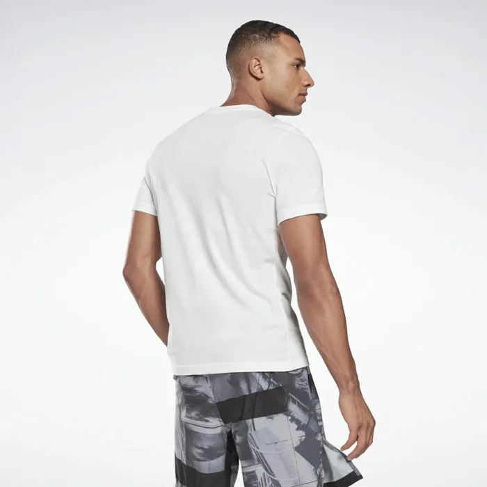 TShirts and Graphic Tees Mens Reebok Gritty Kitty TShirt White