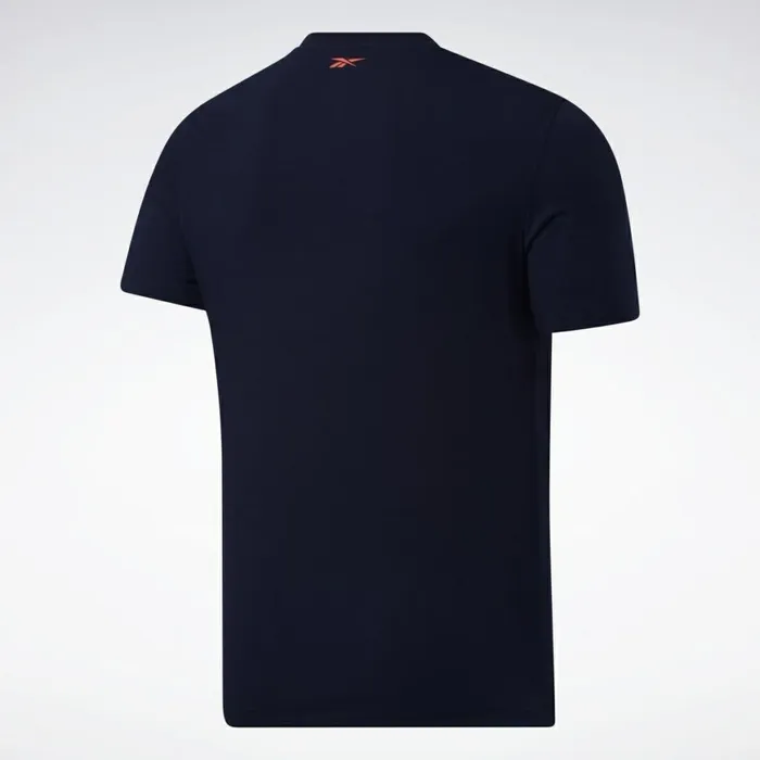 TShirts and Graphic Tees Mens Reebok Les Mills Cotton TShirt Vector Navy