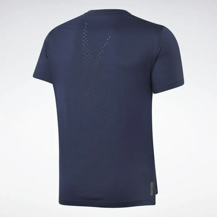 TShirts and Graphic Tees Mens Reebok LES MILLS Perforated Tee Vector Navy