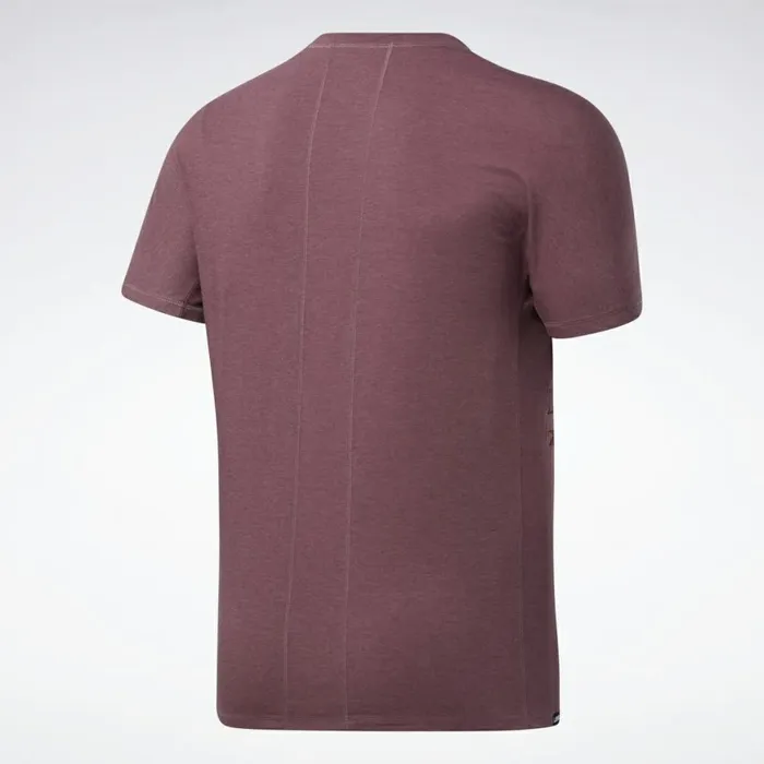 TShirts and Graphic Tees Mens Reebok Les Mills Pocket TShirt Rich Red Melr