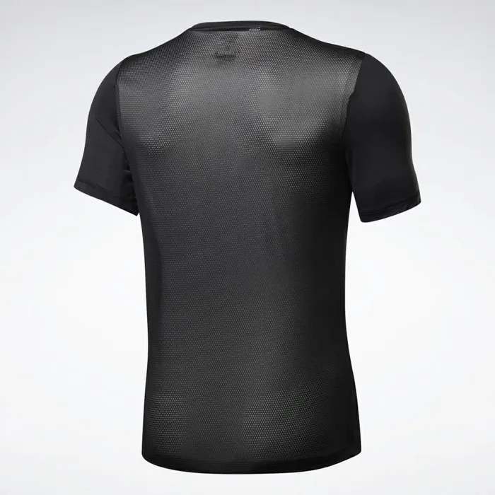 TShirts and Graphic Tees Mens Reebok Run ACTIVCHILL Graphic Tee Black