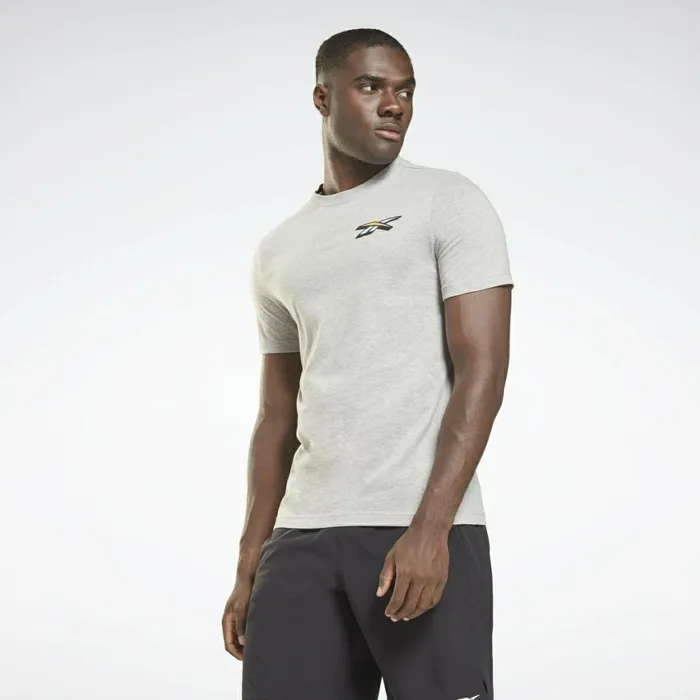 TShirts and Graphic Tees Mens Reebok Seasonal Graphic TShirt Medium Grey Heather TShirts and Graphic Tees Mens Reebok Seasonal Graphic TShirt Medium Grey Heather