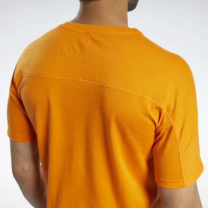 TShirts and Graphic Tees Mens Reebok Speedwick Graphic Move Tee High Vis Orange