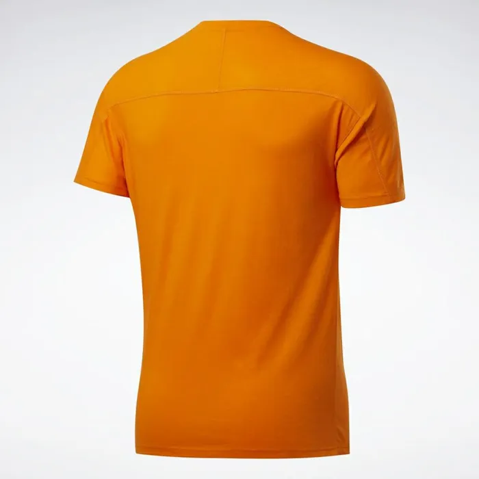 TShirts and Graphic Tees Mens Reebok Speedwick Graphic Move Tee High Vis Orange