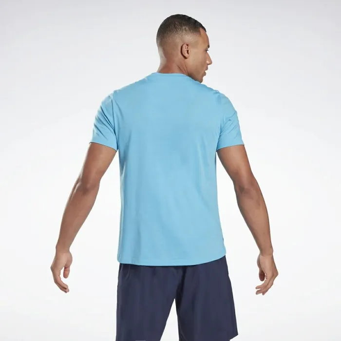 TShirts and Graphic Tees Mens Reebok Speedwick Move TShirt Aqua