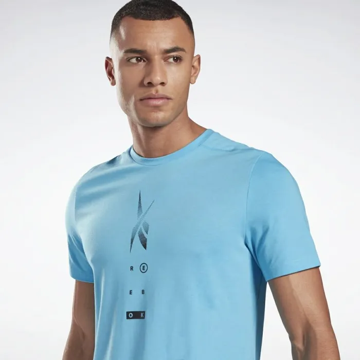 TShirts and Graphic Tees Mens Reebok Speedwick Move TShirt Aqua