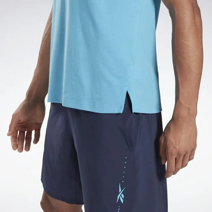 TShirts and Graphic Tees Mens Reebok Speedwick Move TShirt Aqua