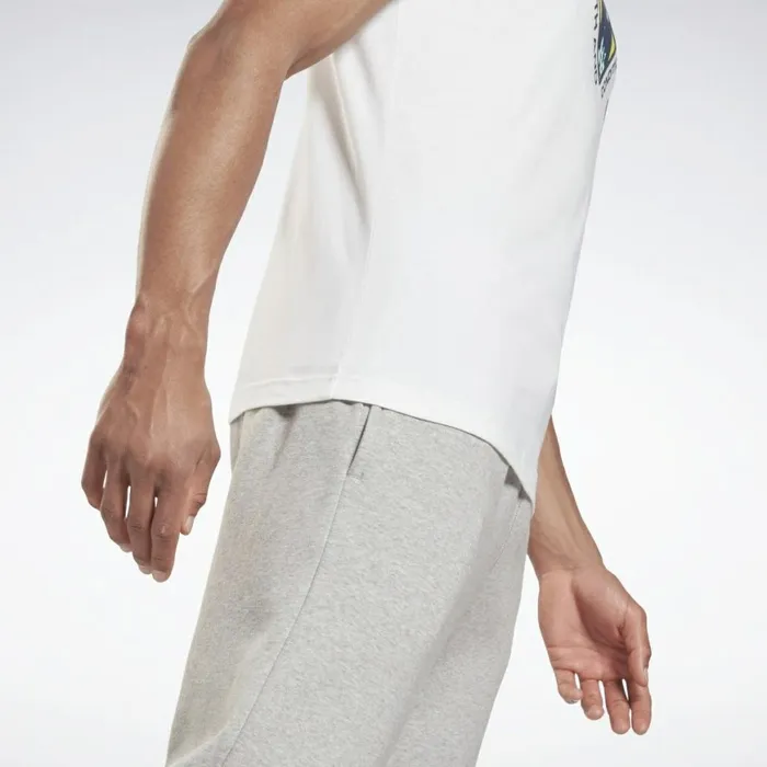 TShirts and Graphic Tees Mens Reebok Training Novelty Graphic TShirt White