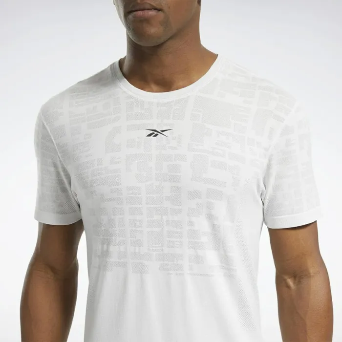 TShirts and Graphic Tees Mens Reebok United By Fitness MyoKnit Tee Grey