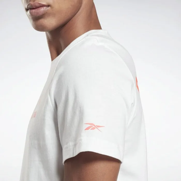 TShirts and Graphic Tees Mens Reebok Weightlifting TShirt White