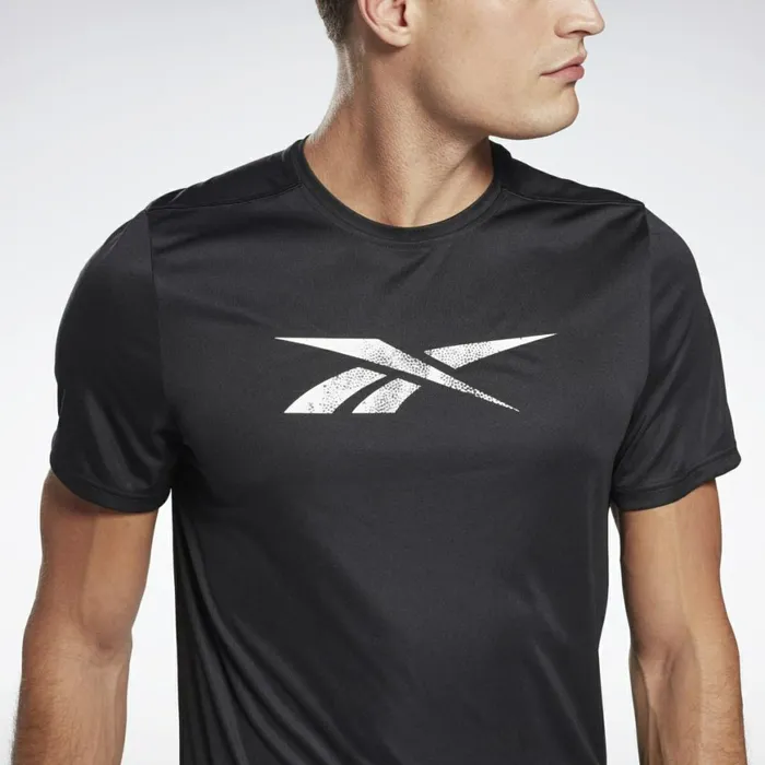 TShirts and Graphic Tees Mens Reebok Workout Ready Graphic TShirt Black