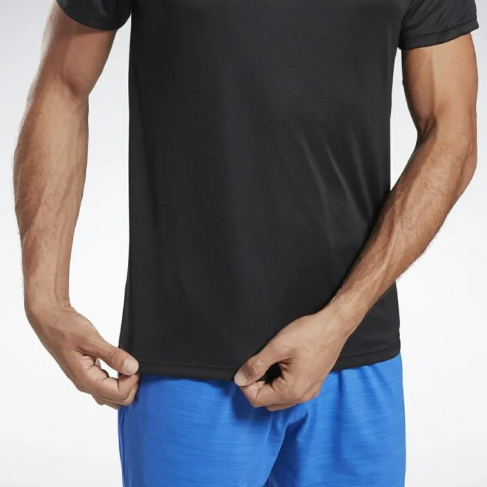 TShirts and Graphic Tees Mens Reebok Workout Ready Graphic TShirt Black