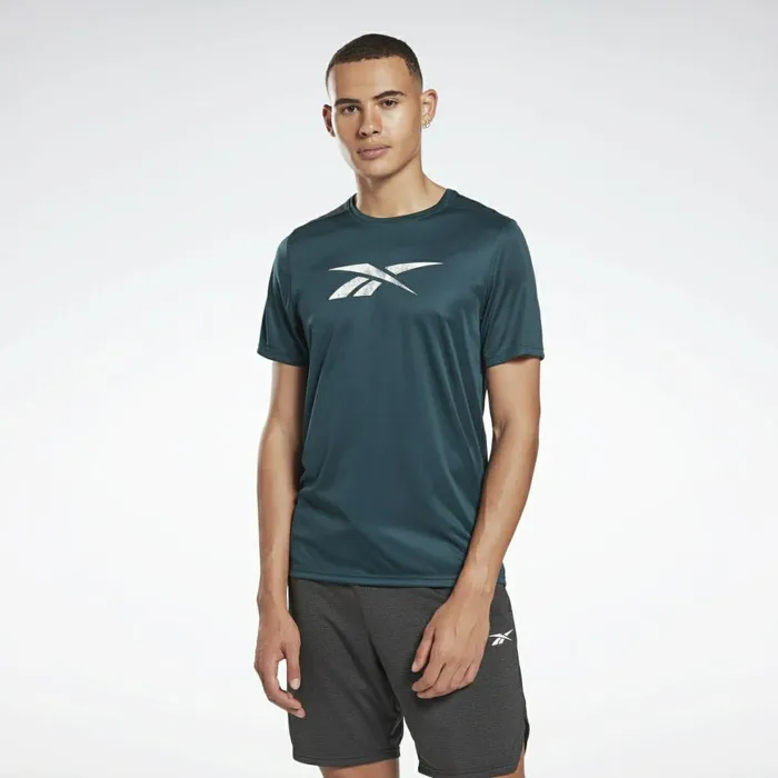TShirts and Graphic Tees Mens Reebok Workout Ready Graphic TShirt Forest Green TShirts and Graphic Tees Mens Reebok Workout Ready Graphic TShirt Forest Green