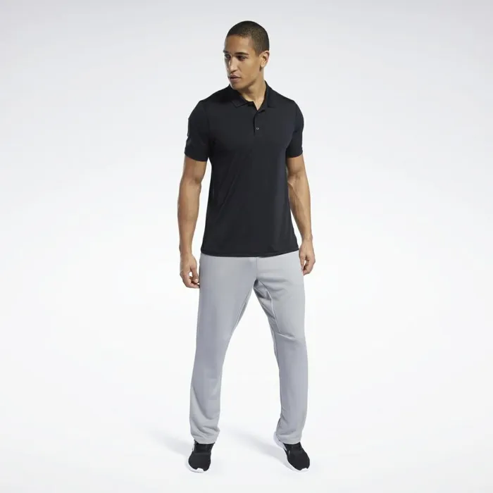 TShirts and Graphic Tees Mens Reebok Workout Ready Polo Shirt Black