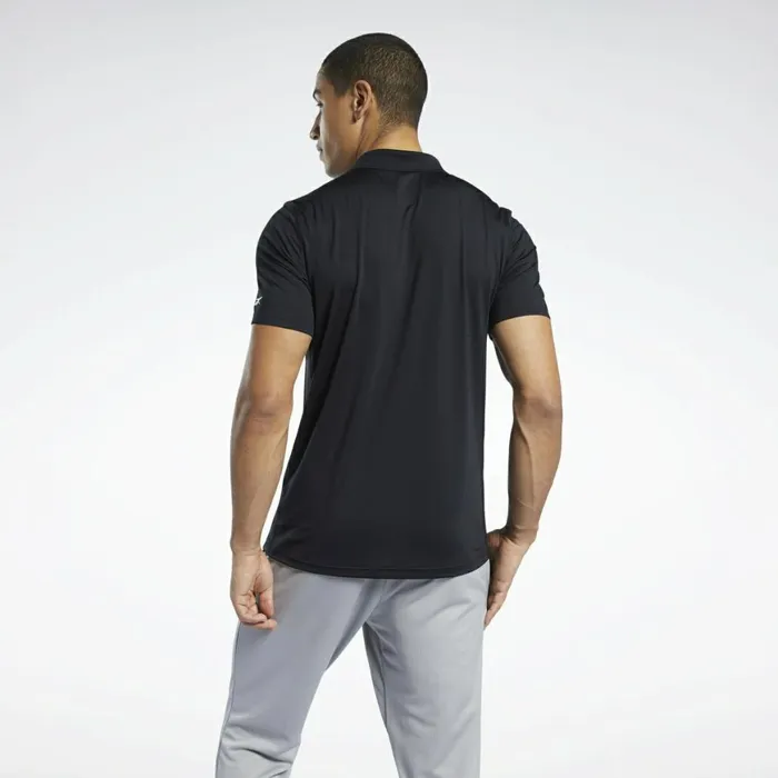 TShirts and Graphic Tees Mens Reebok Workout Ready Polo Shirt Black