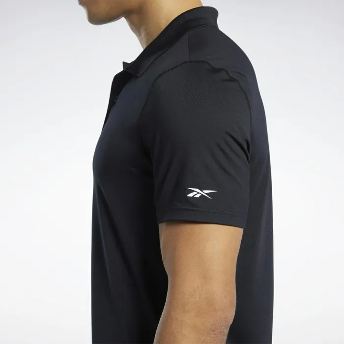 TShirts and Graphic Tees Mens Reebok Workout Ready Polo Shirt Black