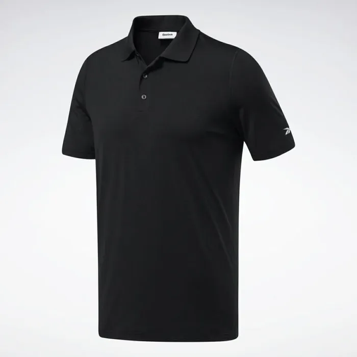 TShirts and Graphic Tees Mens Reebok Workout Ready Polo Shirt Black