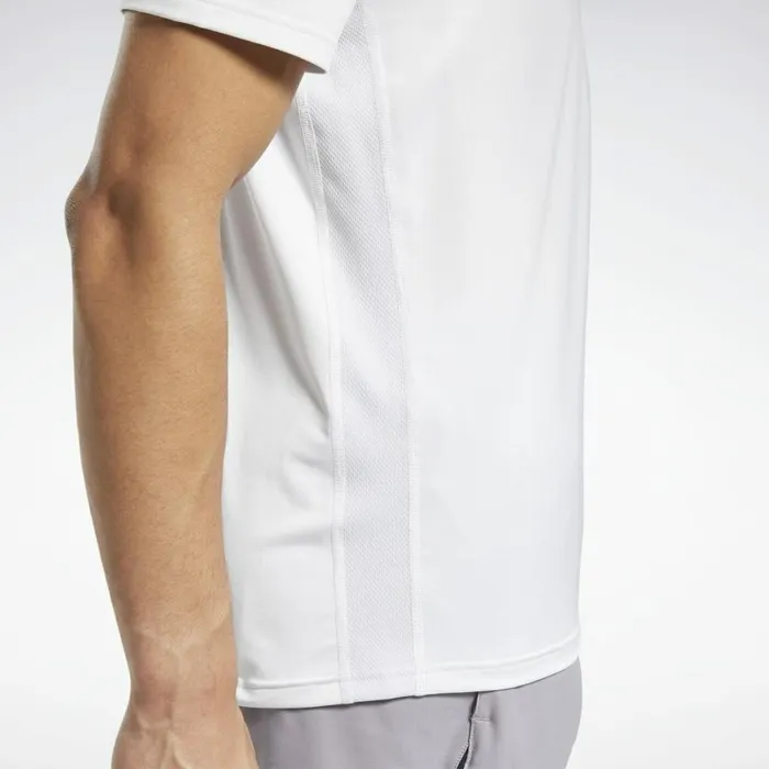 TShirts and Graphic Tees Mens Reebok Workout Ready Polo Shirt Porcelain