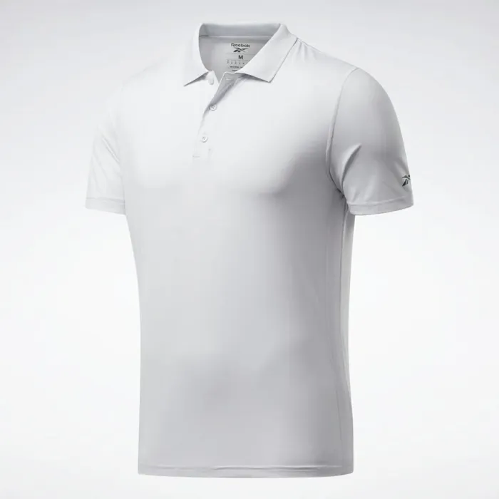 TShirts and Graphic Tees Mens Reebok Workout Ready Polo Shirt Porcelain