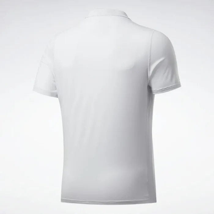 TShirts and Graphic Tees Mens Reebok Workout Ready Polo Shirt Porcelain