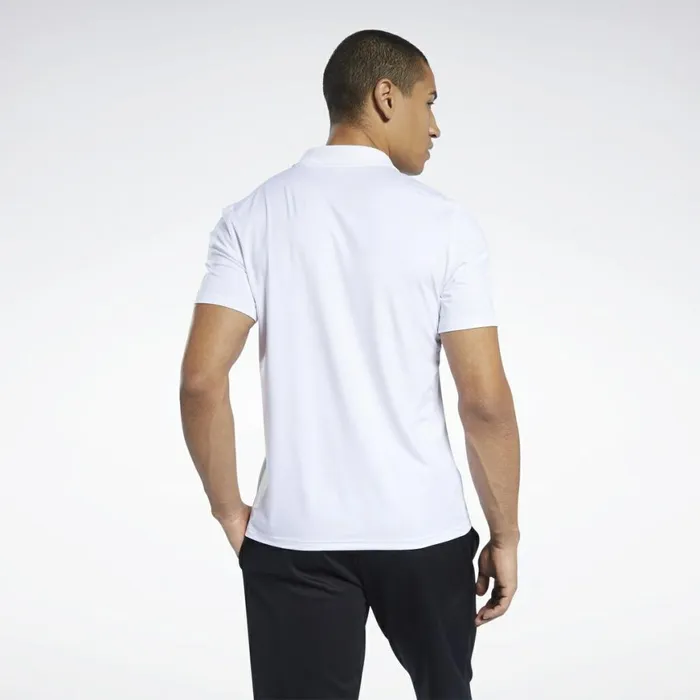TShirts and Graphic Tees Mens Reebok Workout Ready Polo Shirt White