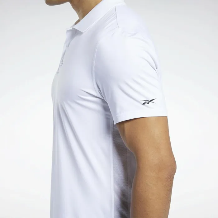 TShirts and Graphic Tees Mens Reebok Workout Ready Polo Shirt White
