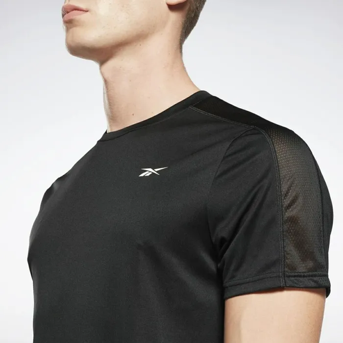 TShirts and Graphic Tees Mens Reebok Workout Ready Tech TShirt Black