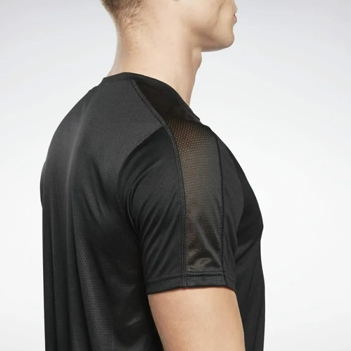 TShirts and Graphic Tees Mens Reebok Workout Ready Tech TShirt Black