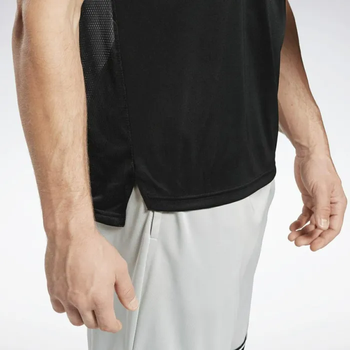 TShirts and Graphic Tees Mens Reebok Workout Ready Tech TShirt Black