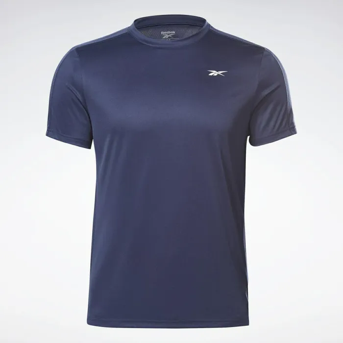 TShirts and Graphic Tees Mens Reebok Workout Ready Tech TShirt Vector Navy
