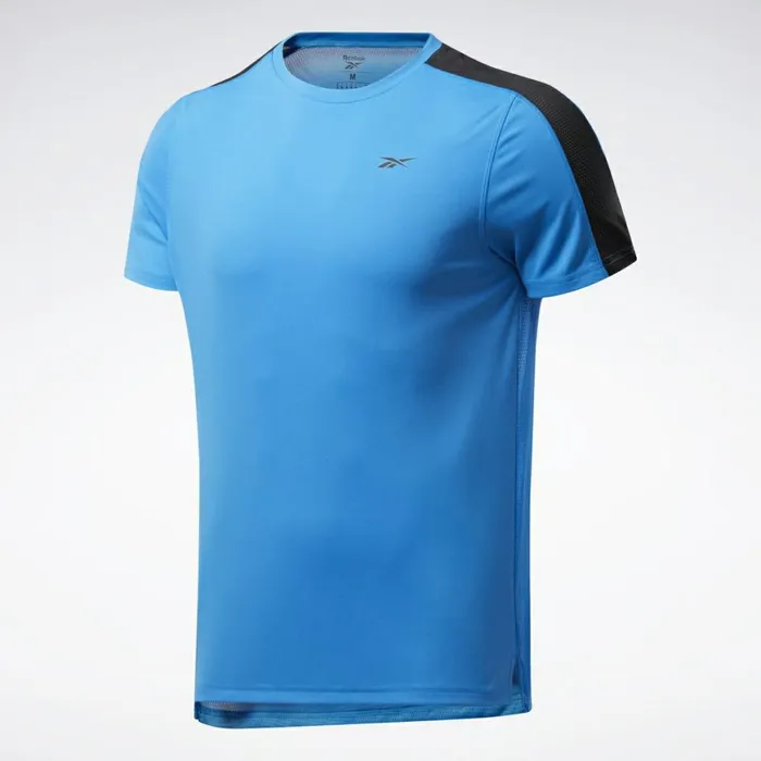 TShirts and Graphic Tees Mens Reebok Workout Ready Tech Tee Horizon Blue