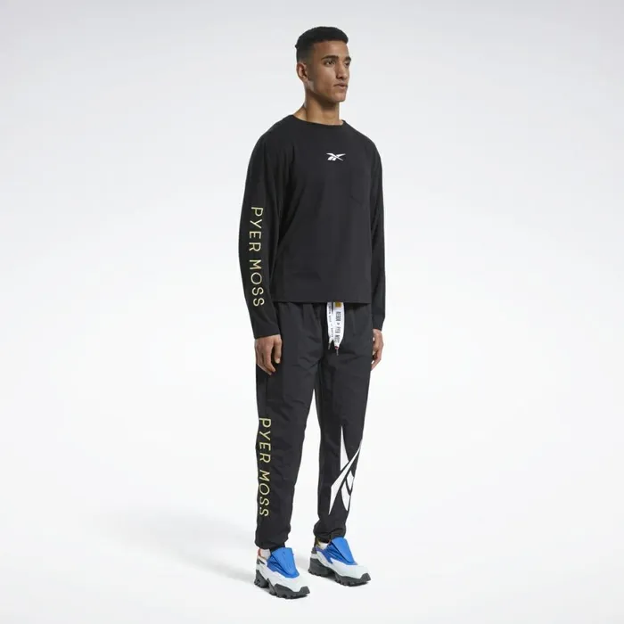 TShirts and Graphic Tees MensWomens Reebok By Pyer Moss Long Sleeve TShirt Black