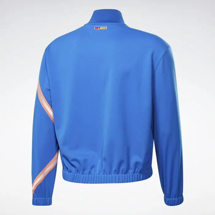 TShirts and Graphic Tees MensWomens Reebok By Pyer Moss Mock Neck Track Shirt Vital Blue