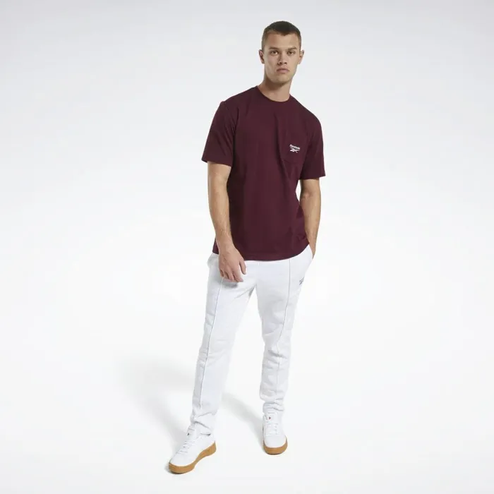 TShirts and Graphic Tees MensWomens Reebok Classics Pocket Tee Maroon