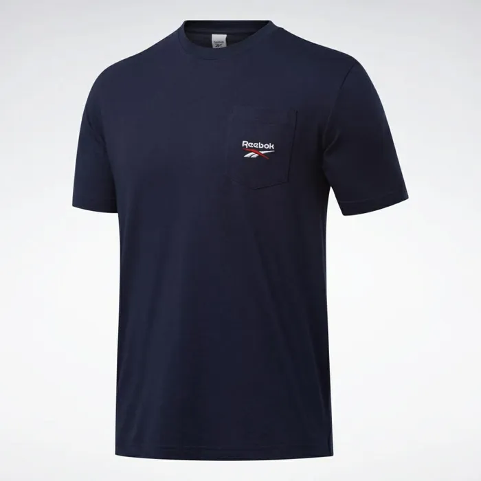 TShirts and Graphic Tees MensWomens Reebok Classics Pocket Tee Vector Navy