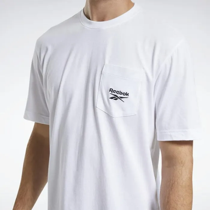 TShirts and Graphic Tees MensWomens Reebok Classics Pocket Tee White