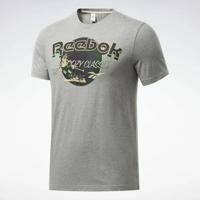 TShirts and Graphic Tees MensWomens Reebok Classics Winter Escape Tee Medium Grey Heather